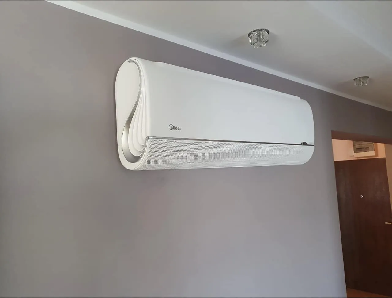 klimatyzator naścienny po montażu